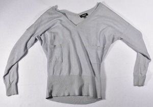 Women's Premise Studio Grey Long Wrap Sweater Size XS